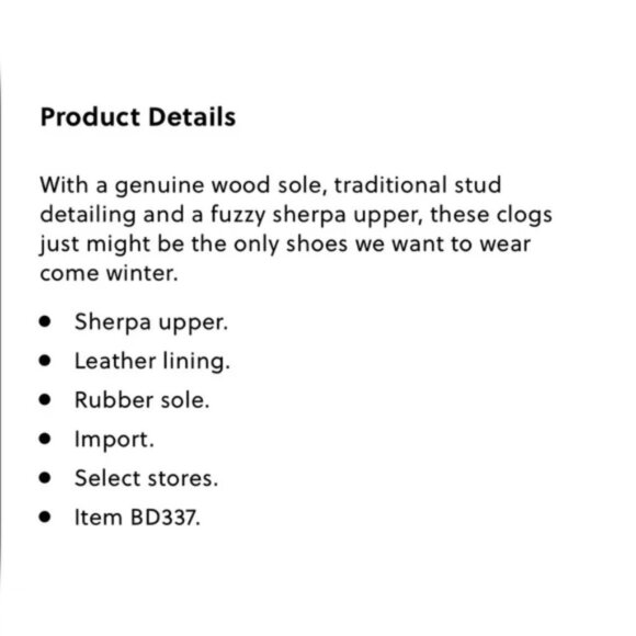 *NEW* J. Crew Sherpa Clog - Picture 10 of 10